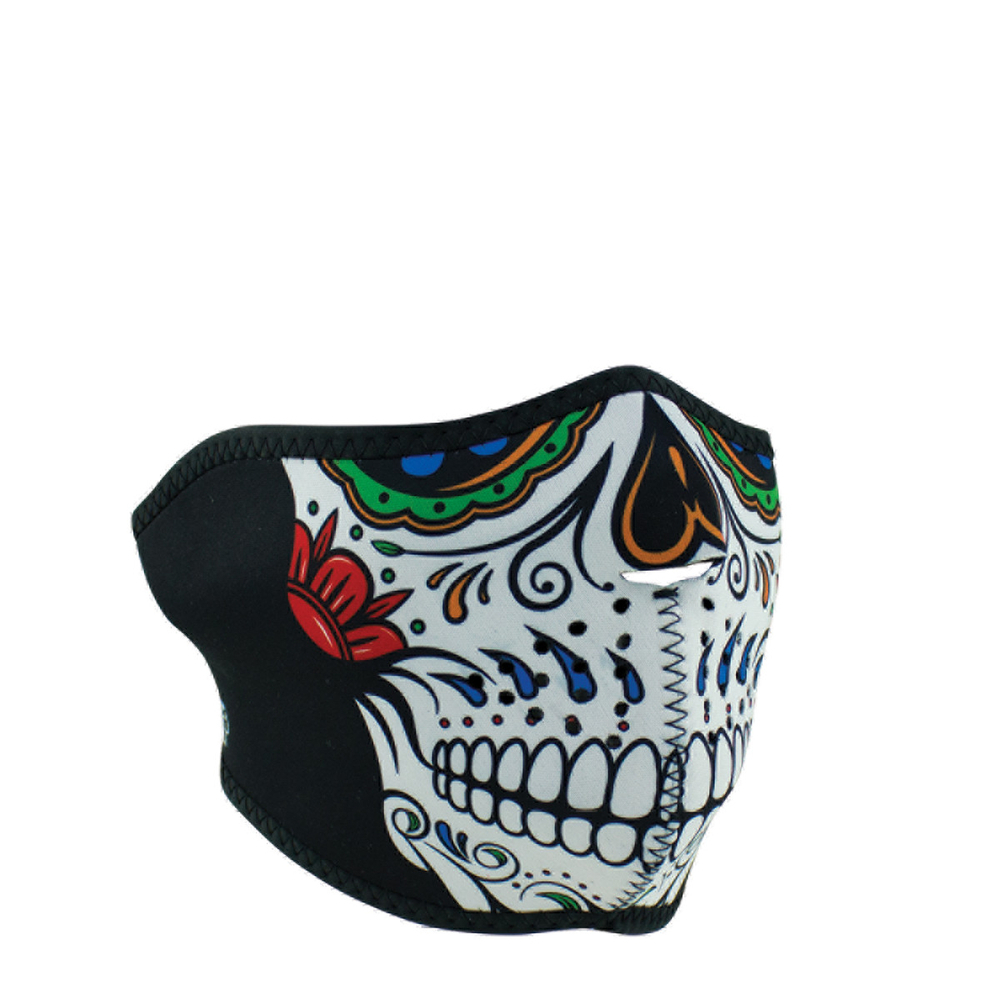 wnfm413h-zan-half-mask-neoprene-muerte-skull-product-detail-image