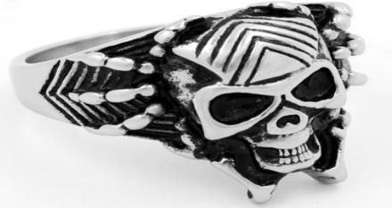 r136-stainless-steel-web-face-skull-biker-ring-product-detail-image