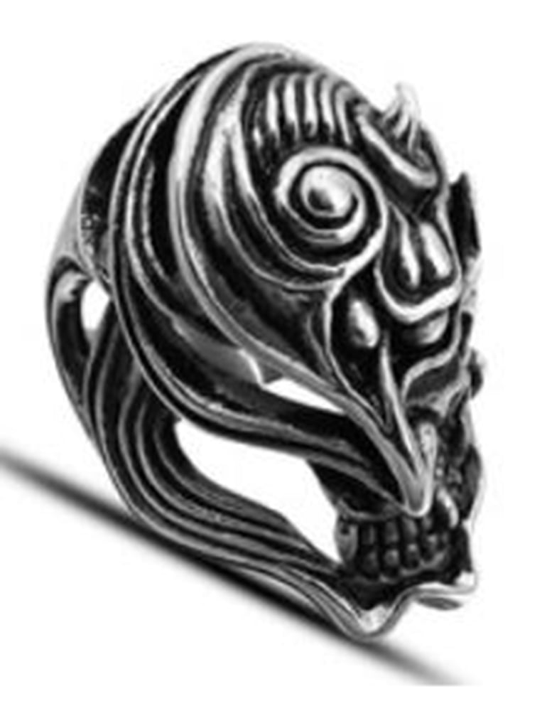 r115-stainless-steel-dragon-fire-skull-biker-ring-product-detail-image