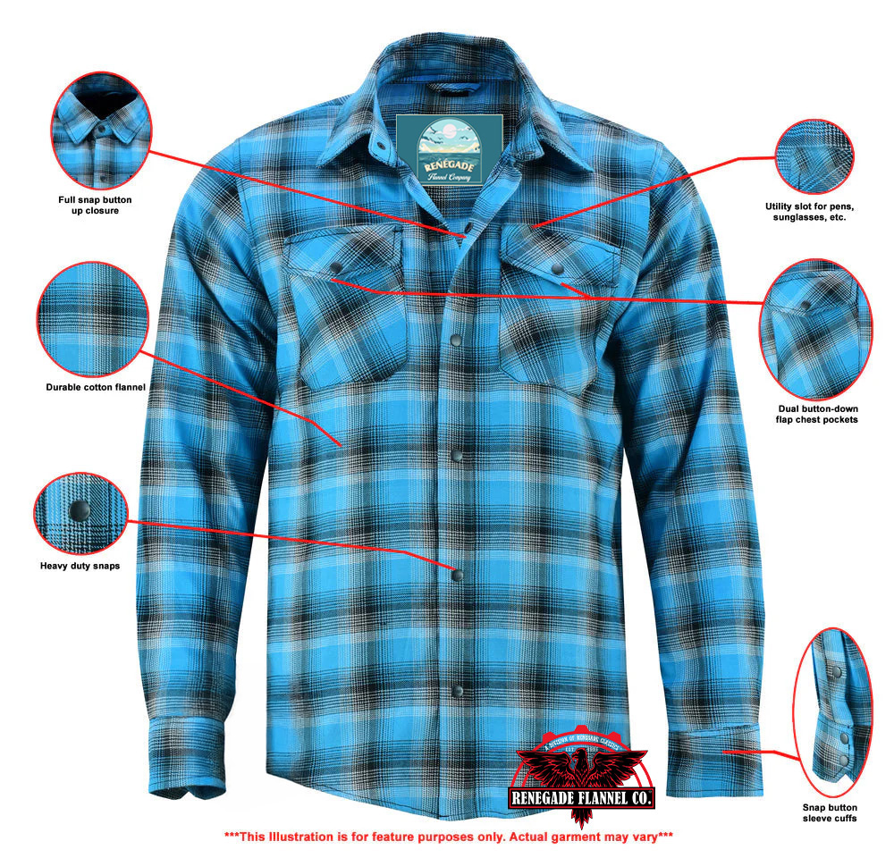 ds4683-flannel-shirt-blue-and-black-shaded-product-detail-image