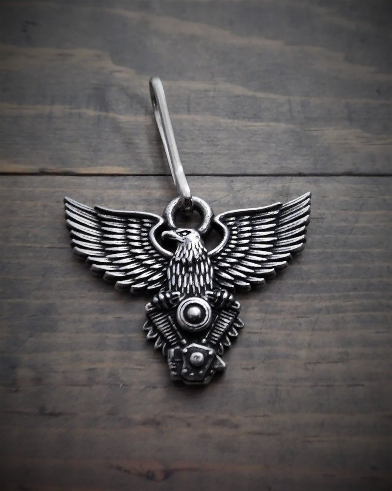 bzp-23-eagle-v-twin-zipper-pull-product-detail-image