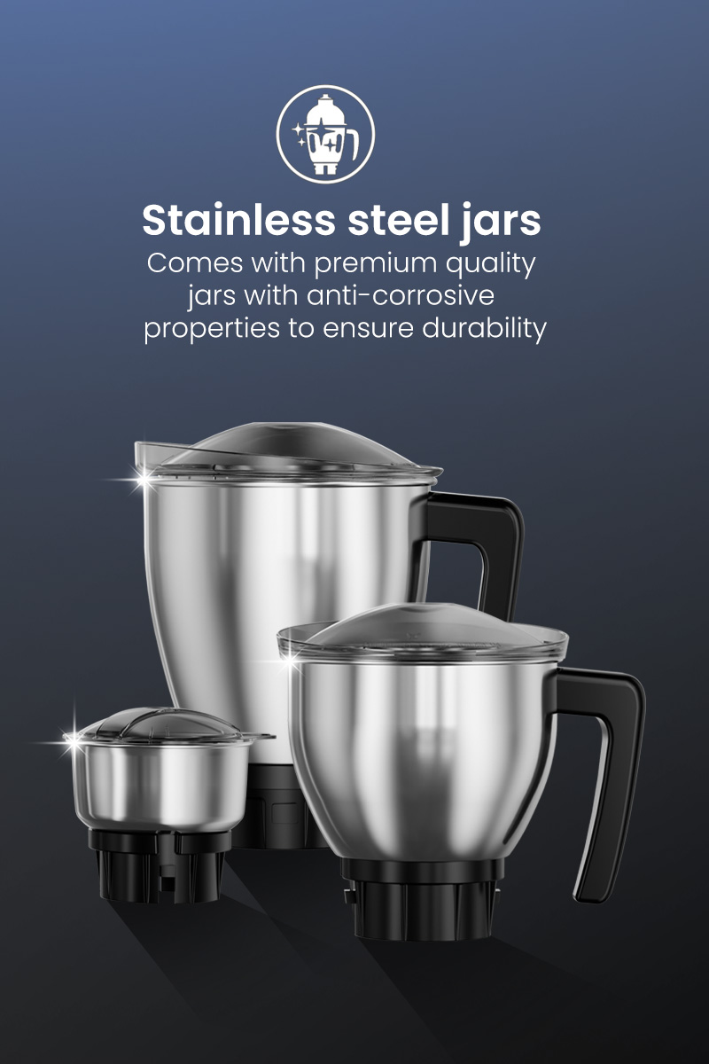 Stainlesss Steel Jars
