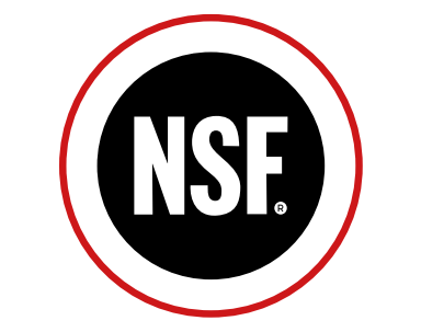 Meets the NSF-7  standards for food  safety.