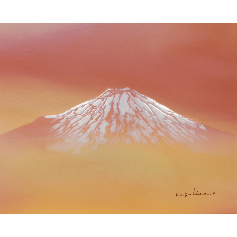 陶彩画_富士作品_初夢_全体