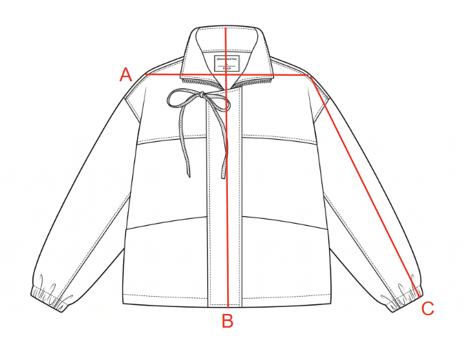 Size chart visual guide