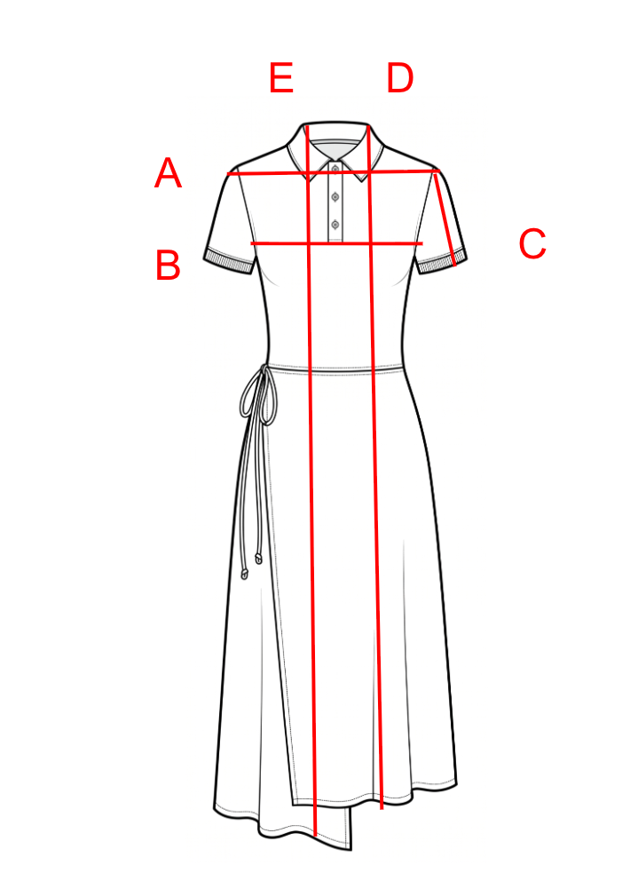 Size chart visual guide