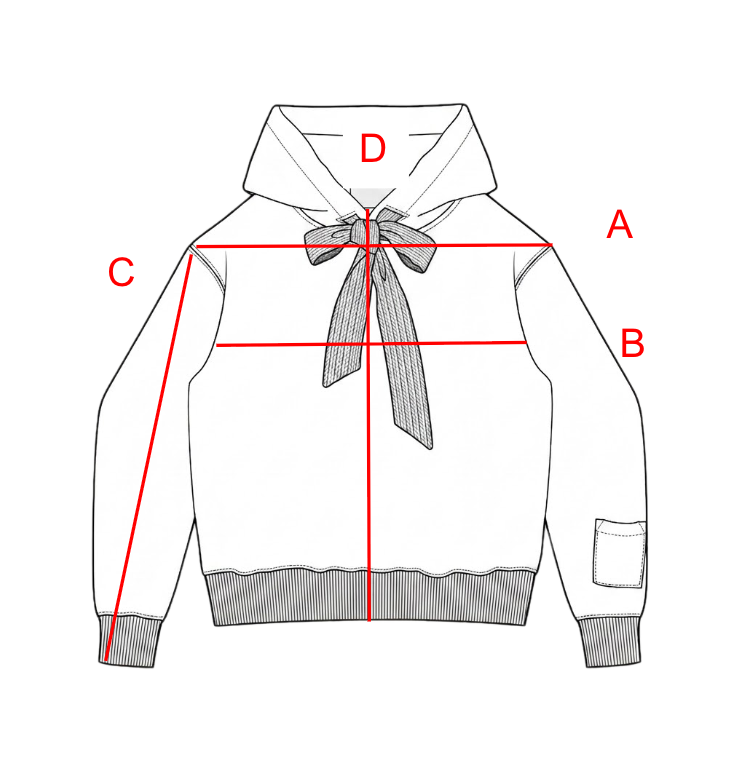 Size chart visual guide