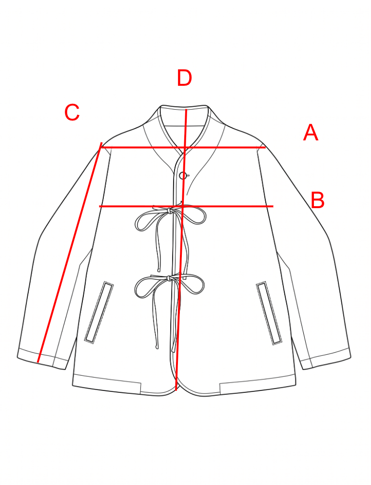 Size chart visual guide