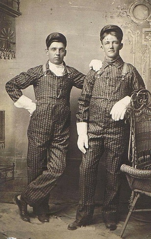BLACK WABASH WORK TROUSERS Gallery Image 1