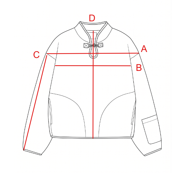 Size chart visual guide