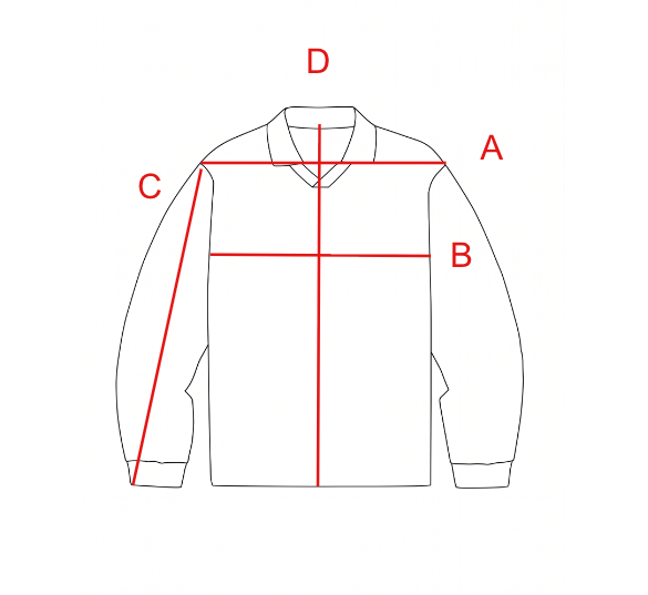 Size chart visual guide