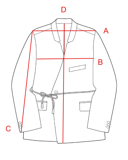 Size chart visual guide