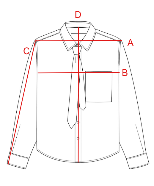 Size chart visual guide