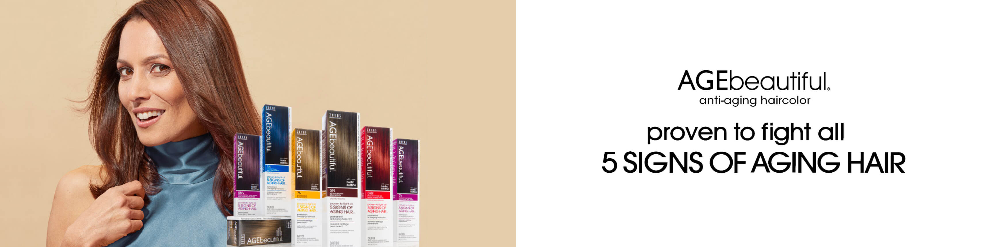 AGEbeautiful Hair Color Brand Splash Zotos Professional