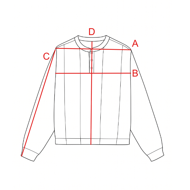 Size chart visual guide
