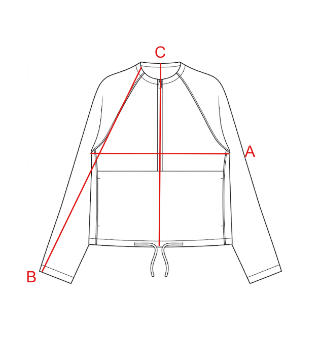 Size chart visual guide