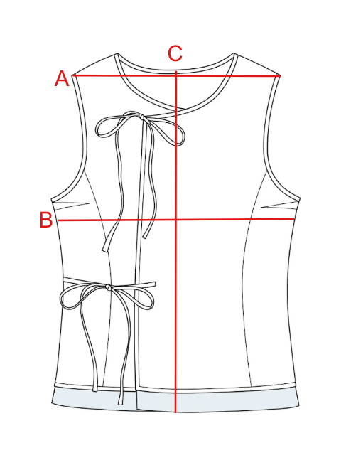Size chart visual guide