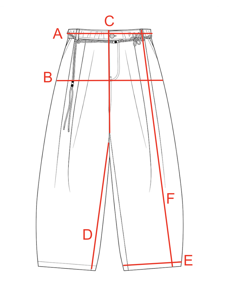 Size chart visual guide