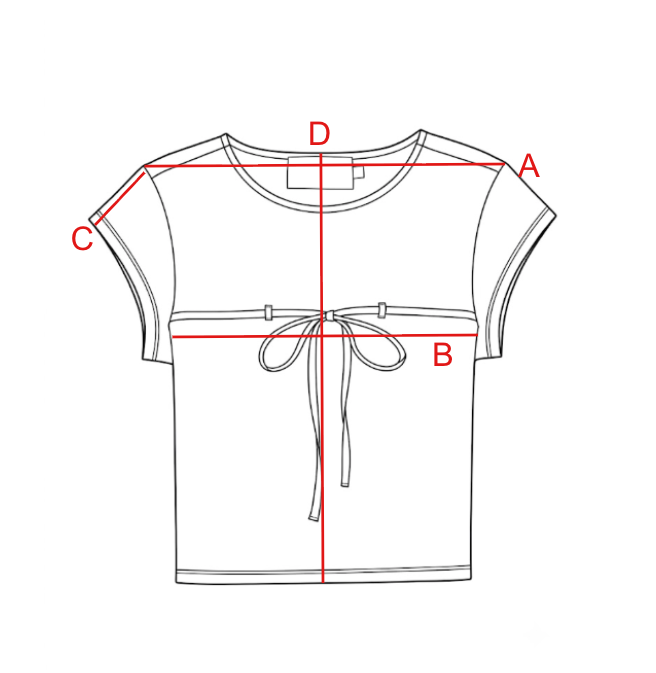 Size chart visual guide