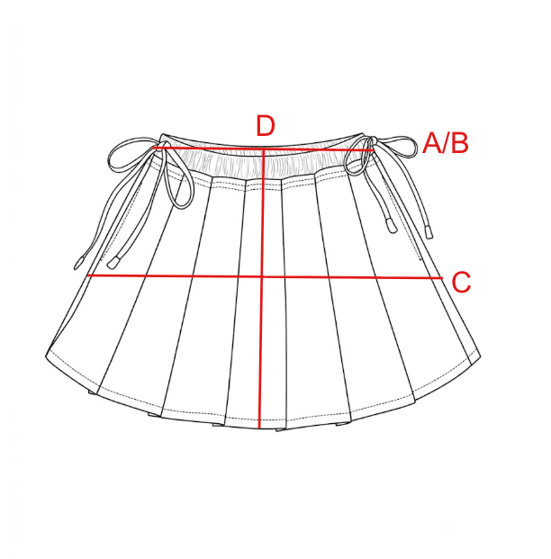 Size chart visual guide