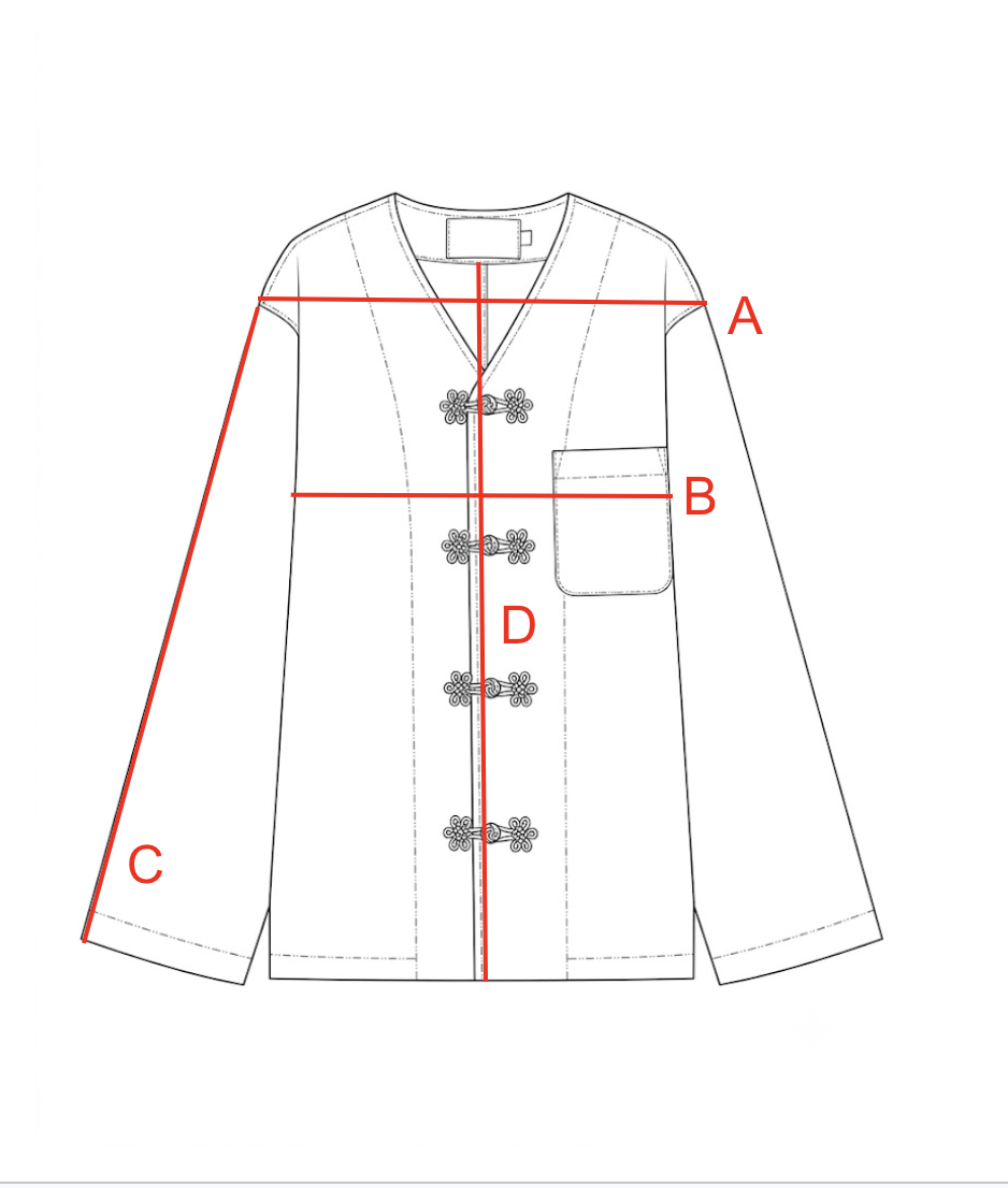 Size chart visual guide