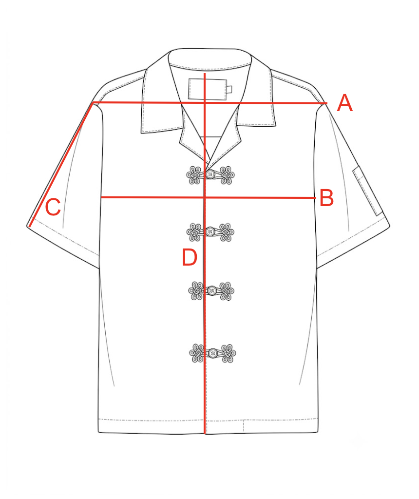 Size chart visual guide