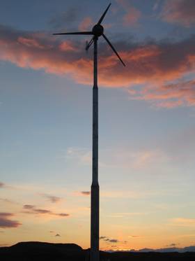 Britwind R9000 wind turbine