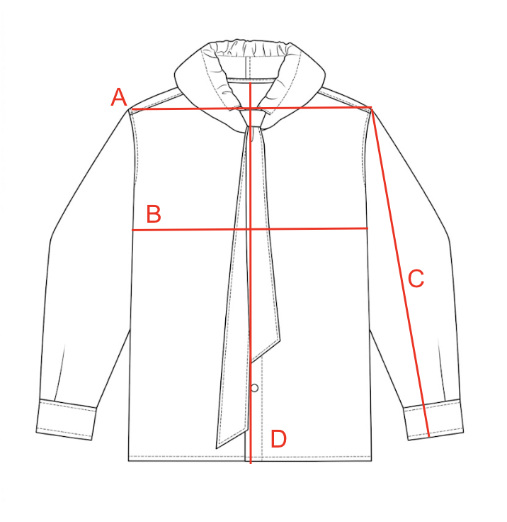 Size chart visual guide