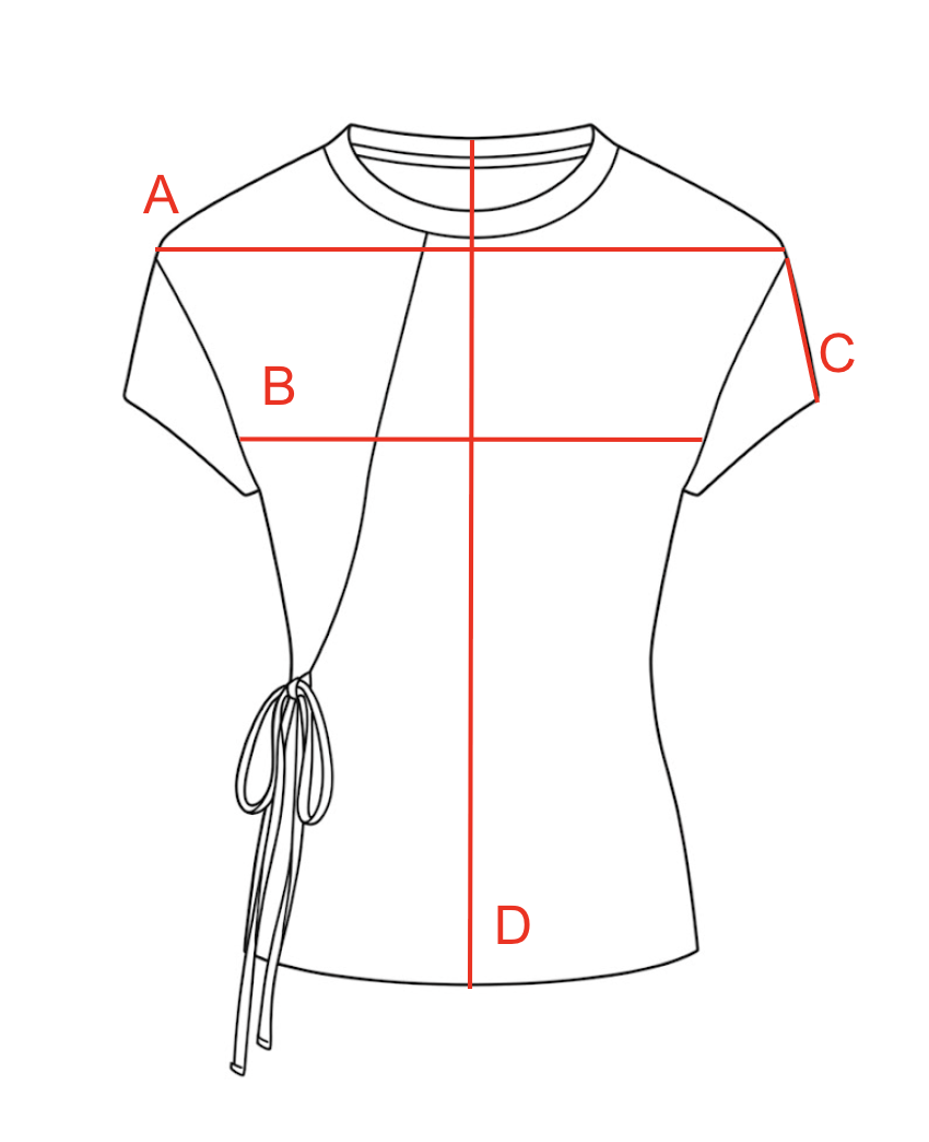 Size chart visual guide