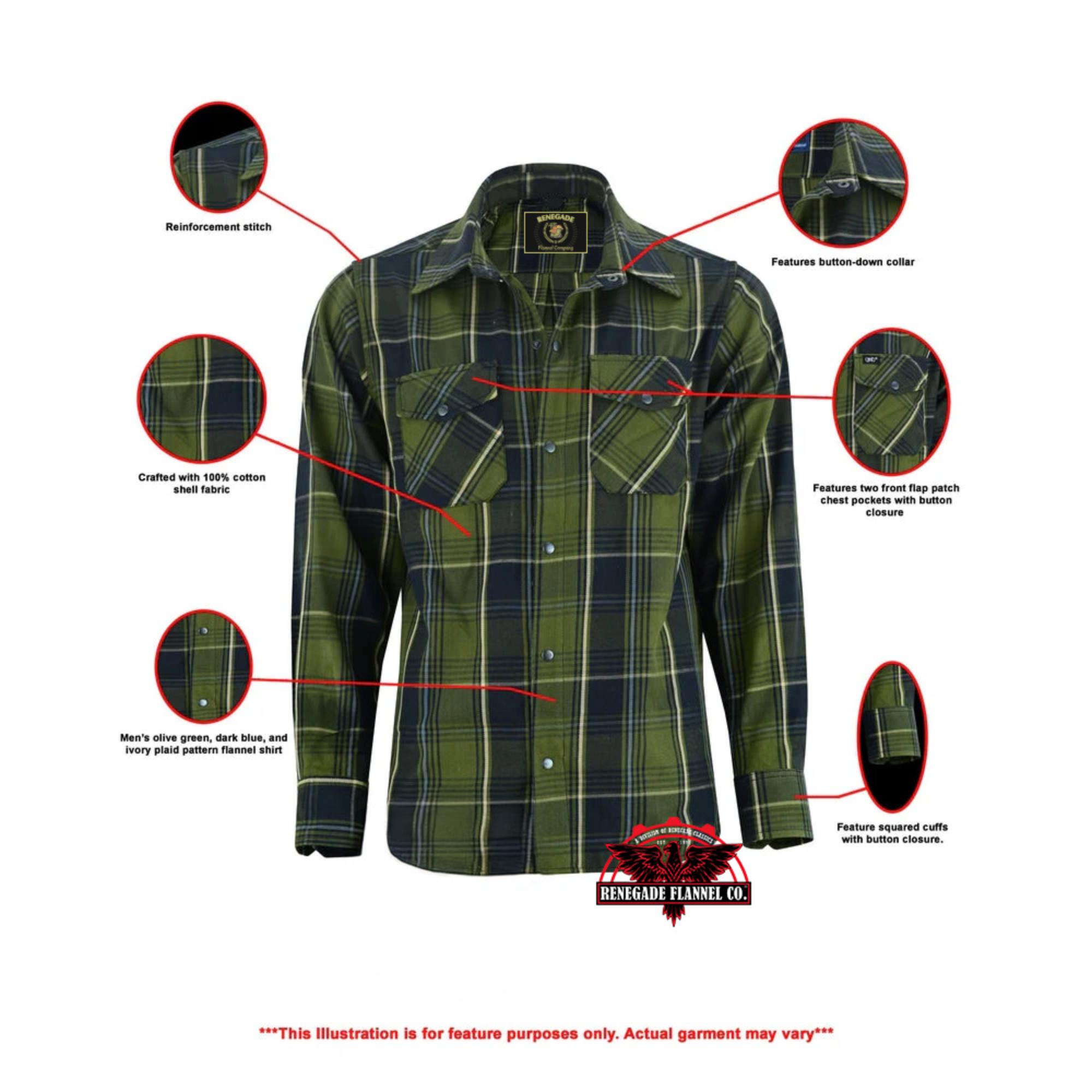 olive-essence-mens-green-flannel-shirt-product-detail-image