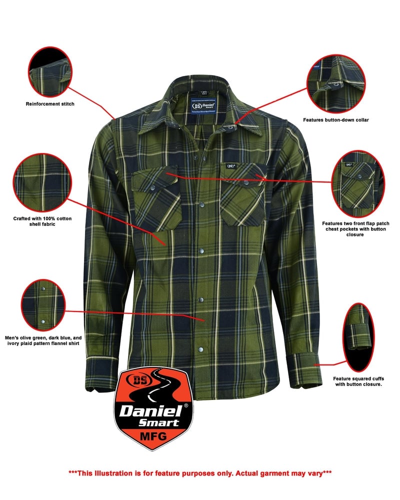 olive-essence-mens-green-flannel-shirt-product-detail-image