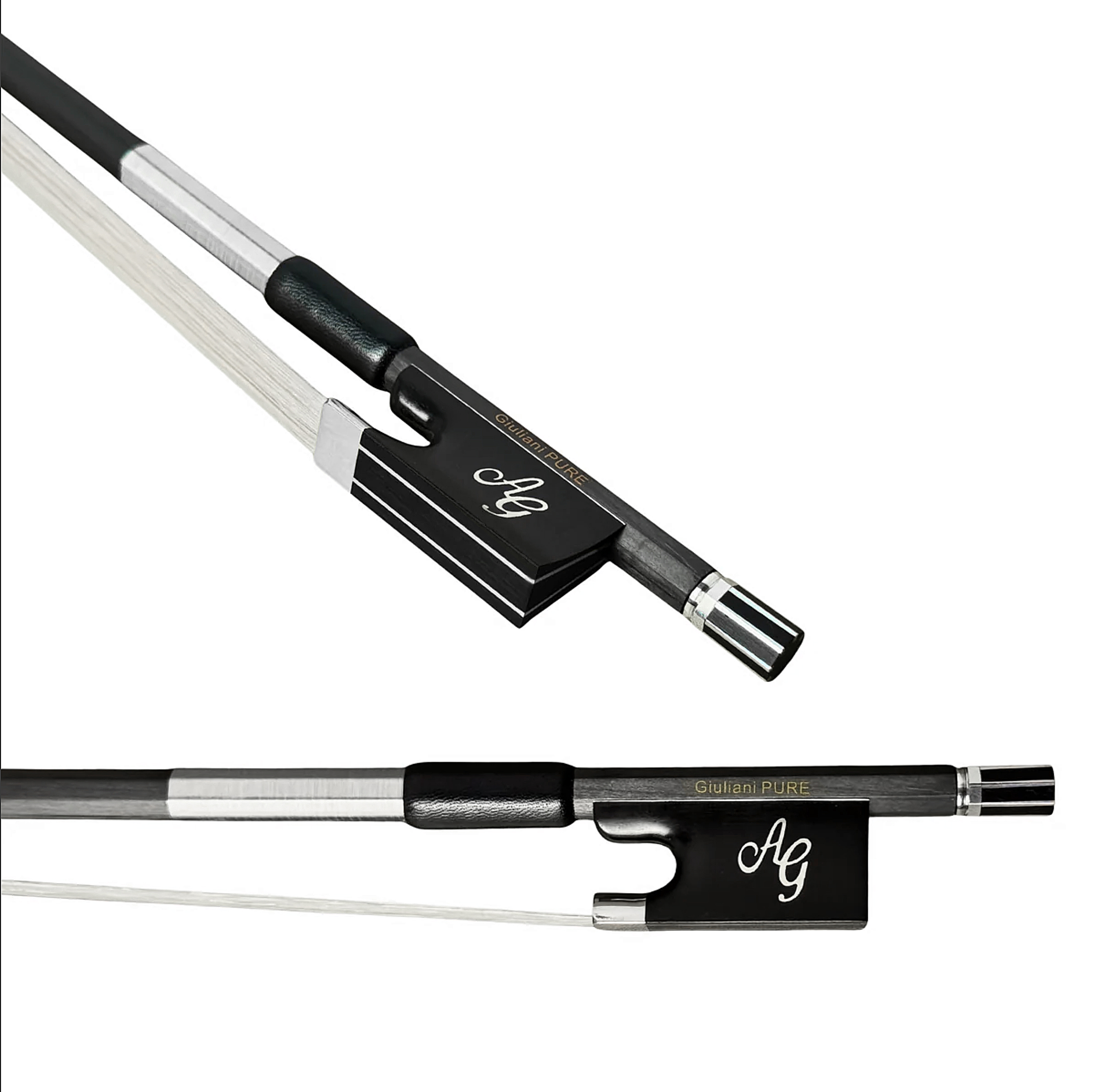 Antonio Giuliani 'Pure' Carbon Fiber Violin Bow in action