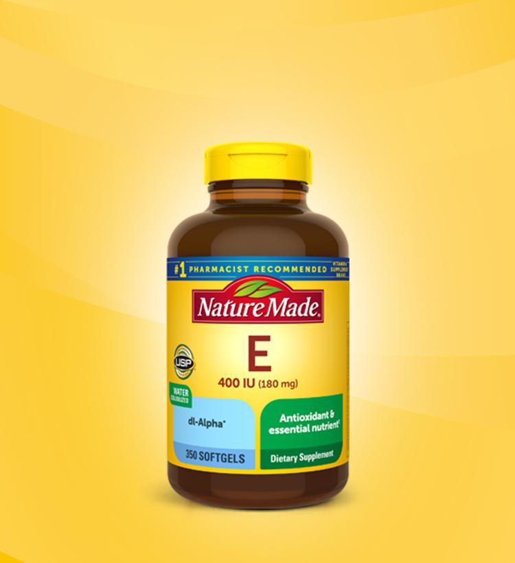 Shop Vitamin E Products Pills Softgels Nature Made