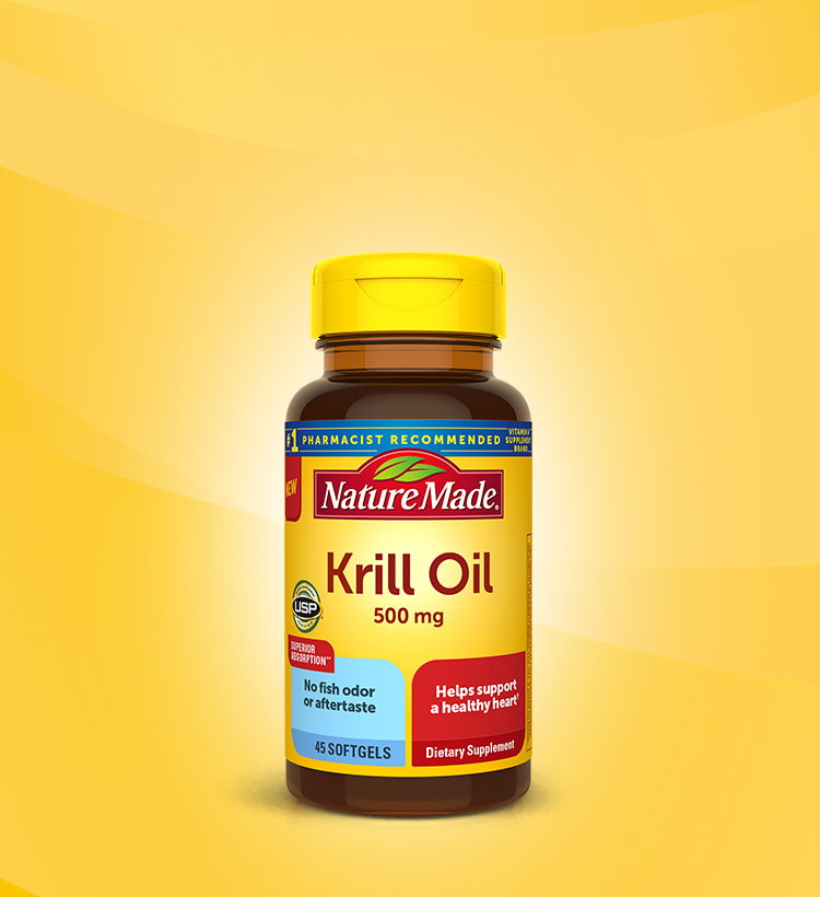 Krill oil nature made 1 pharmacist recommended