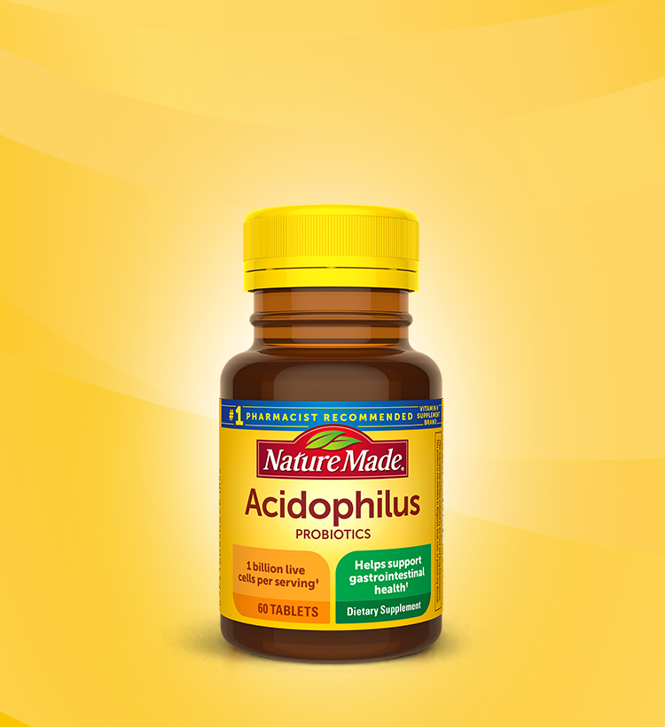 Acidophilus Probiotics Tablets Nature MadeNature Made®