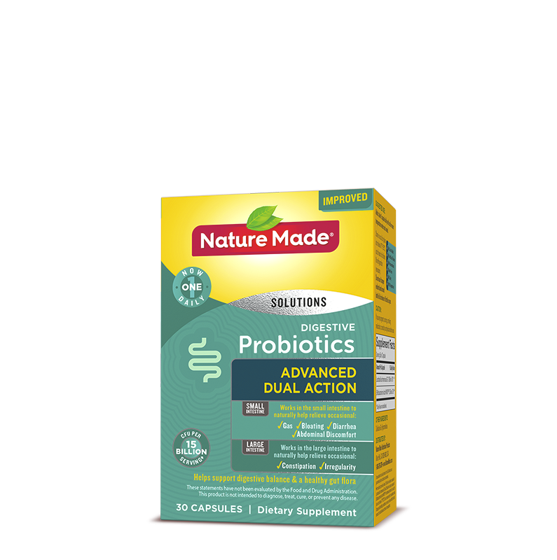 Nature Made® Digestive Probiotics Advanced Dual Action