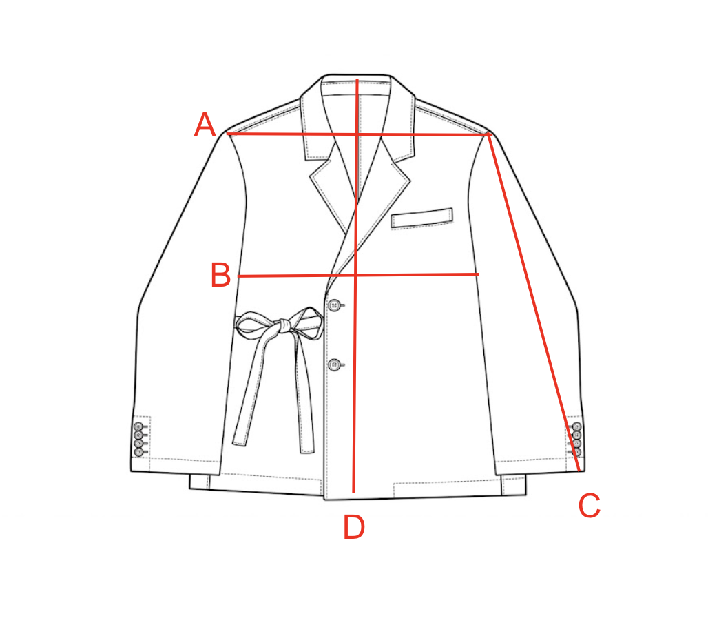 Size chart visual guide