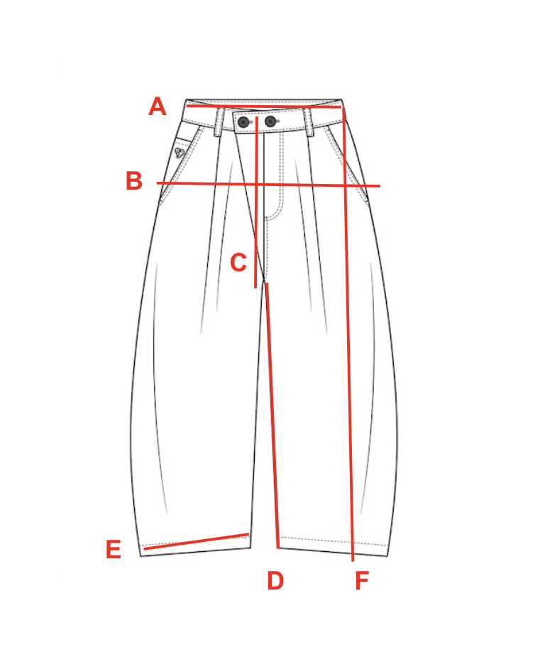 Size chart visual guide