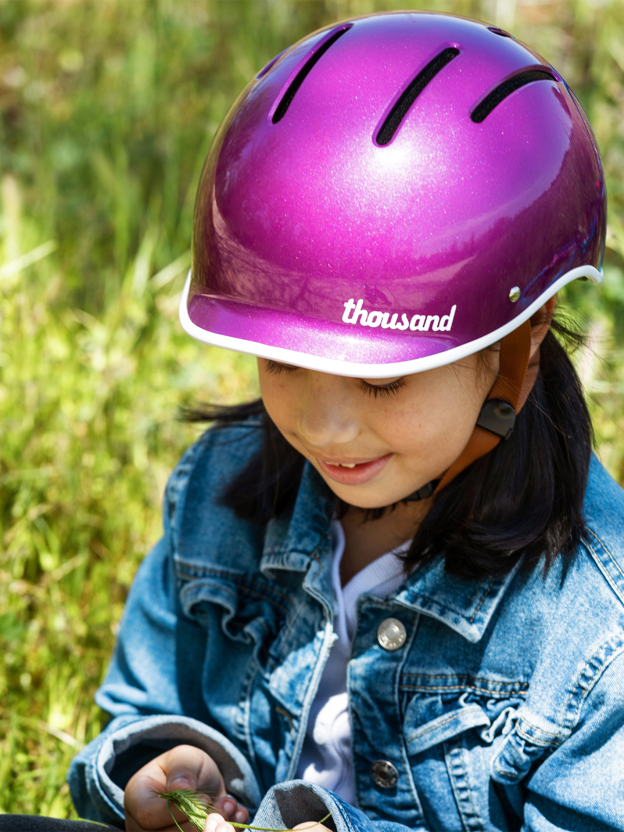 Thousand Jr. Kids Helmet, Party Purple