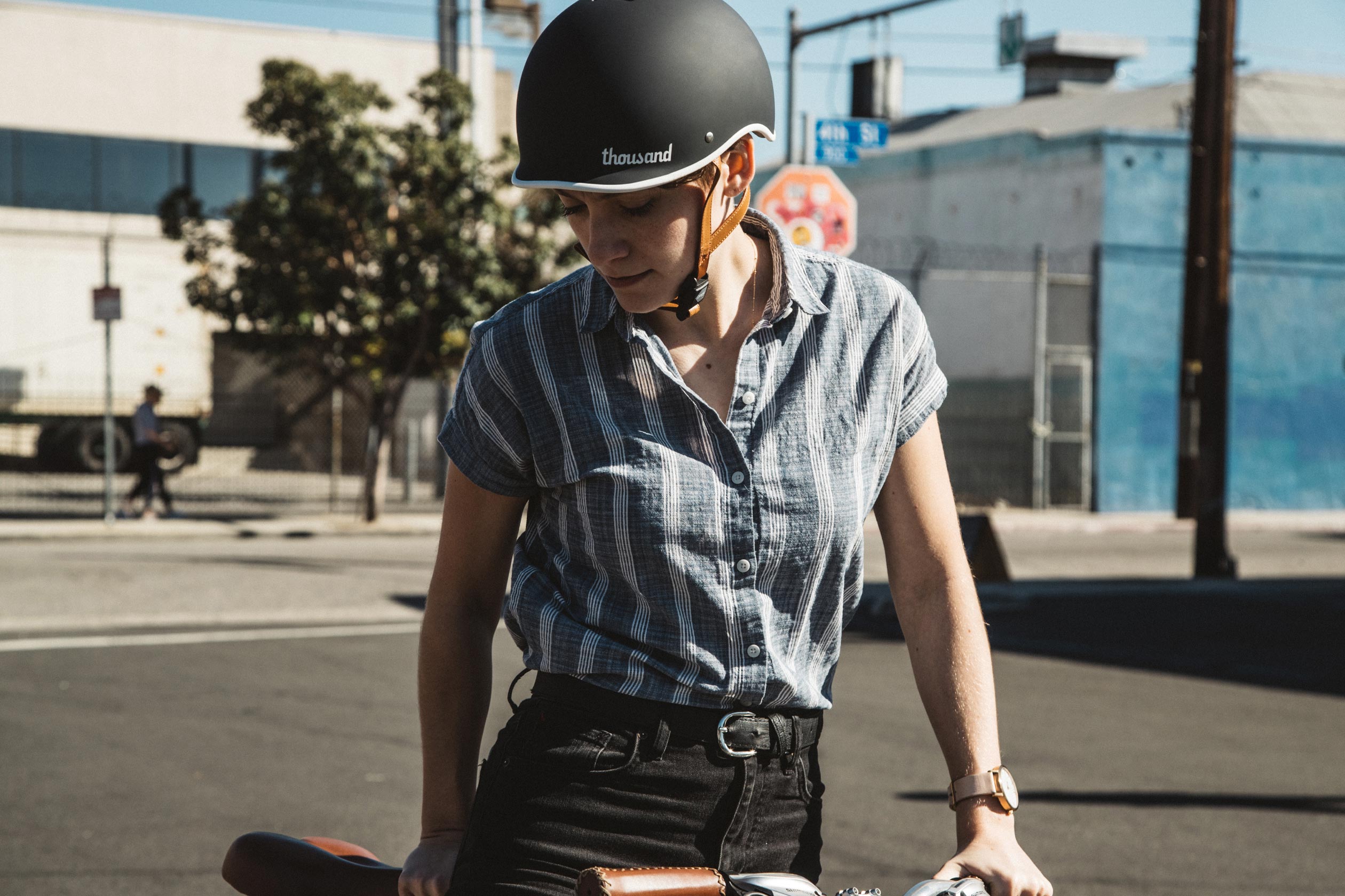 Heritage Bike Helmet, Carbon Black