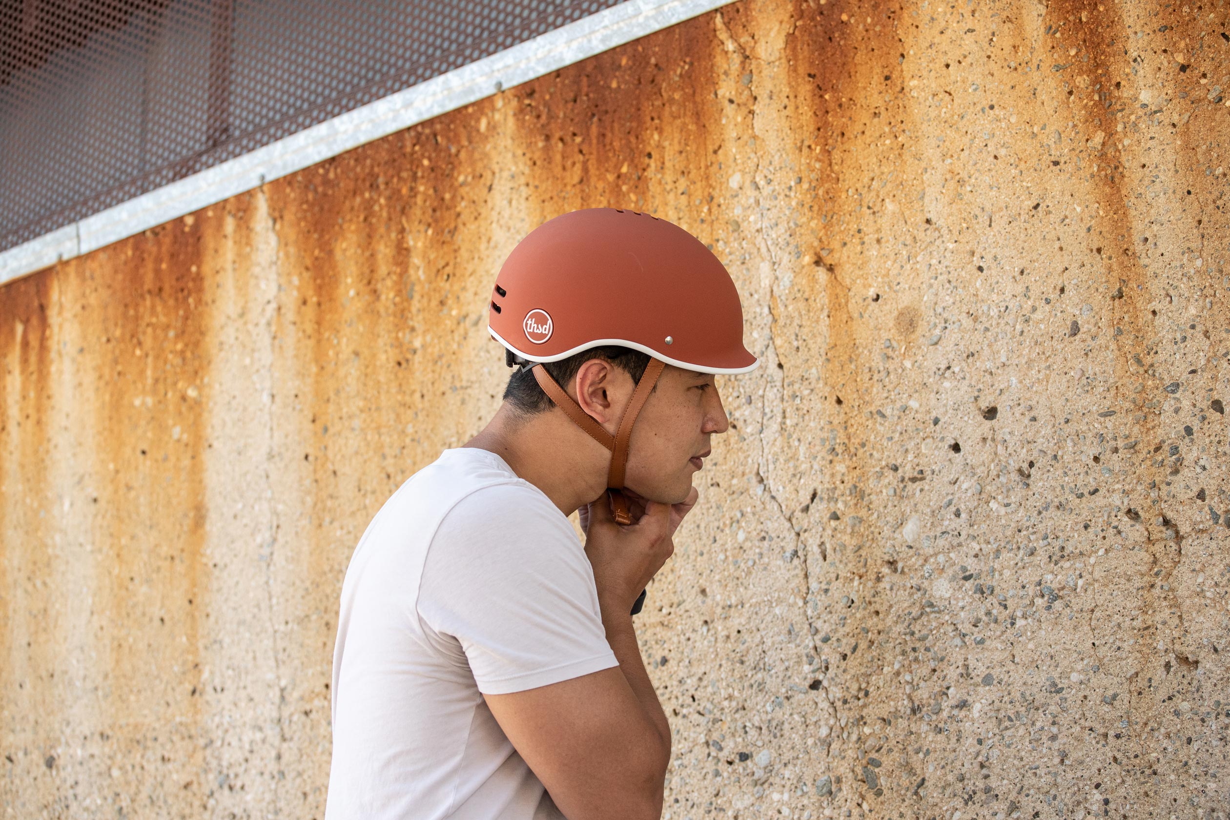 Heritage Bike Helmet, Terra Cotta
