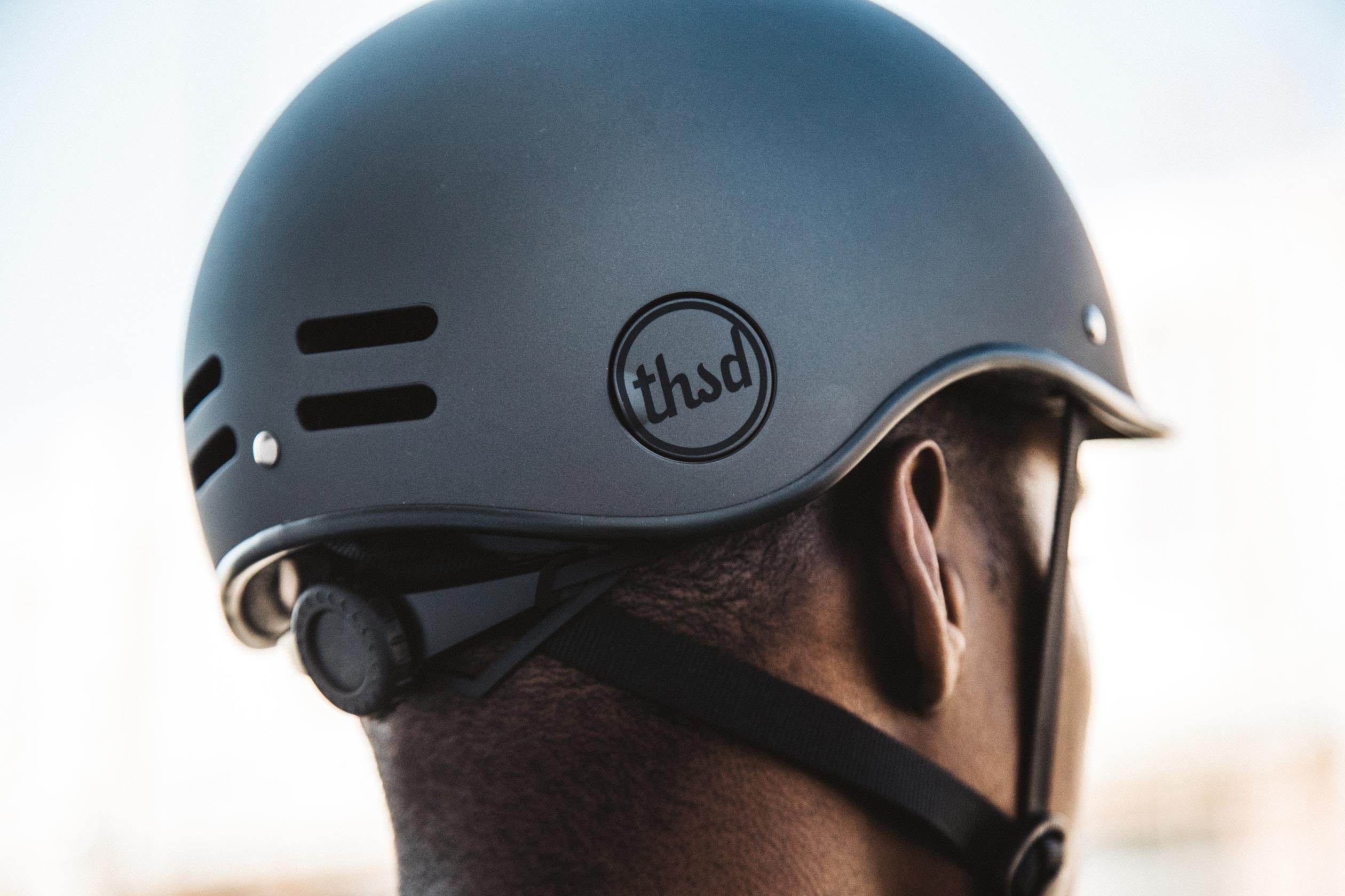 Heritage Bike Helmet, Stealth Black