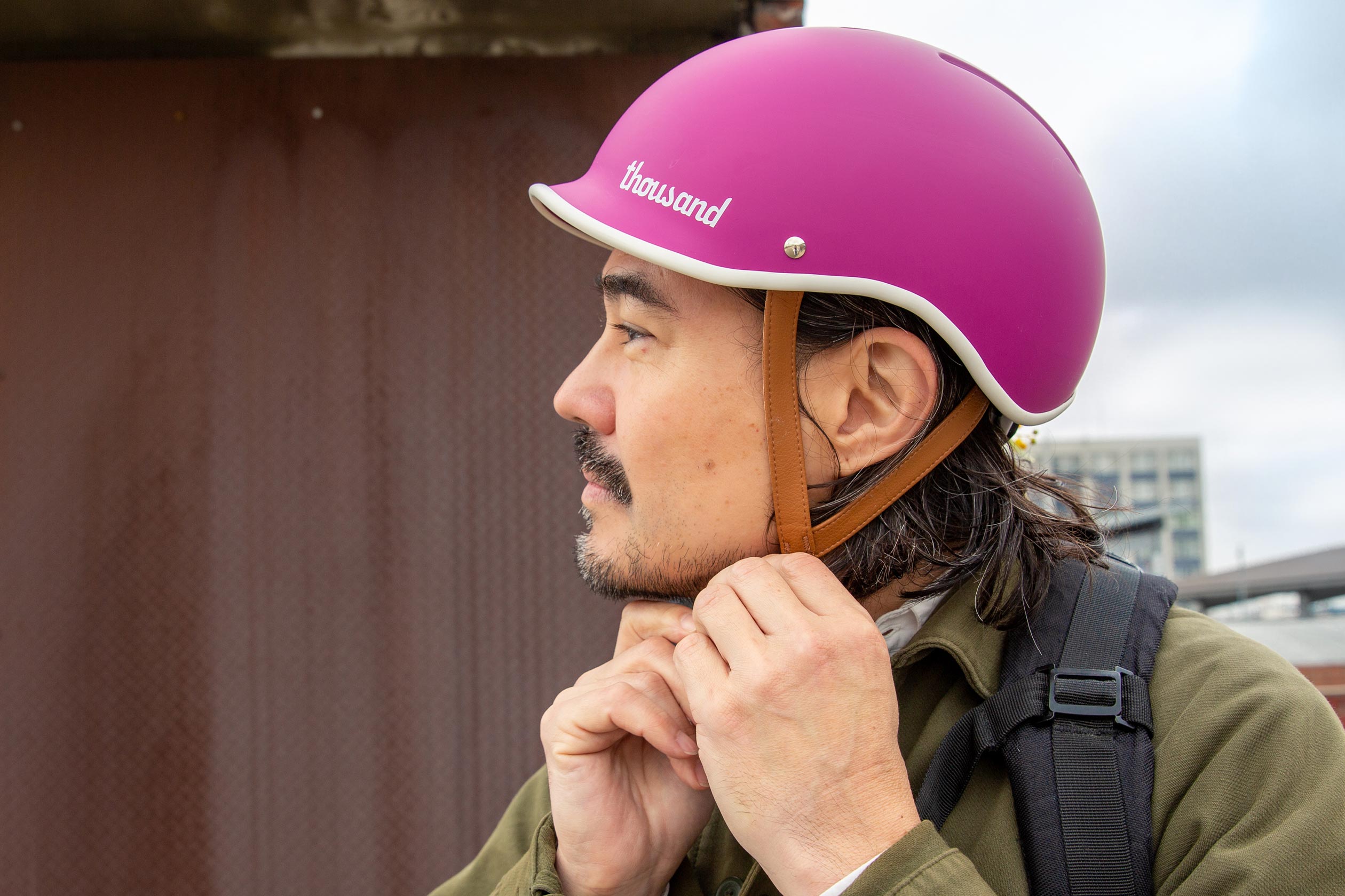 Heritage Bike Helmet, Vibrant Orchid