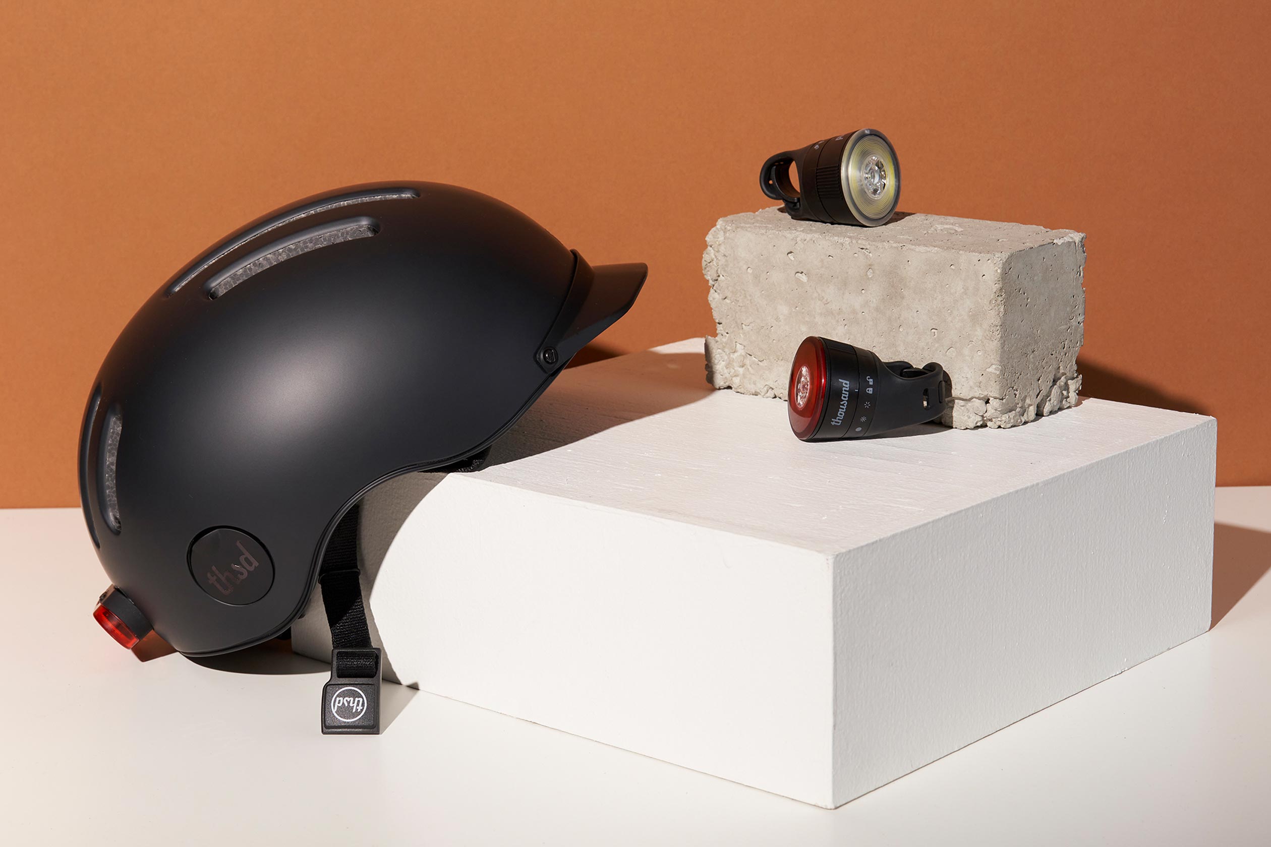 Traveler Magnetic Bike Lights, Stealth Black