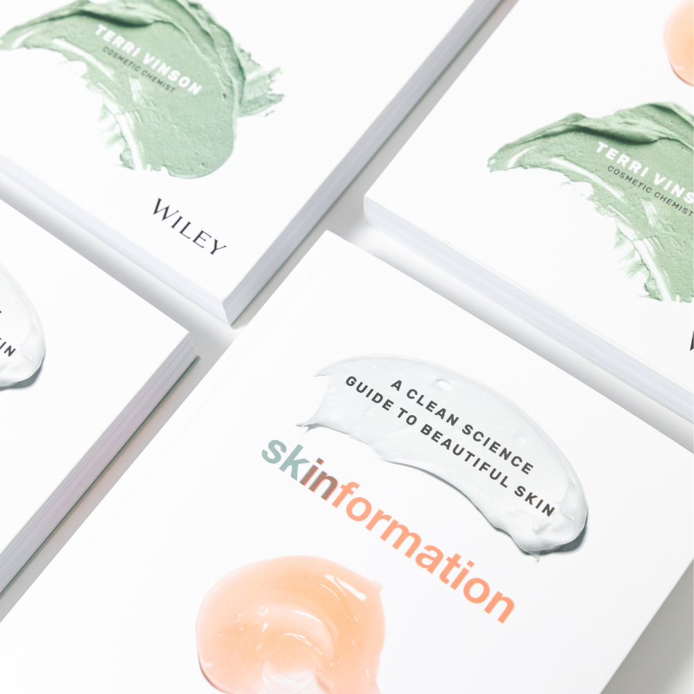 A clean science guide to beautiful skin. Skinformation by Terri Vinson