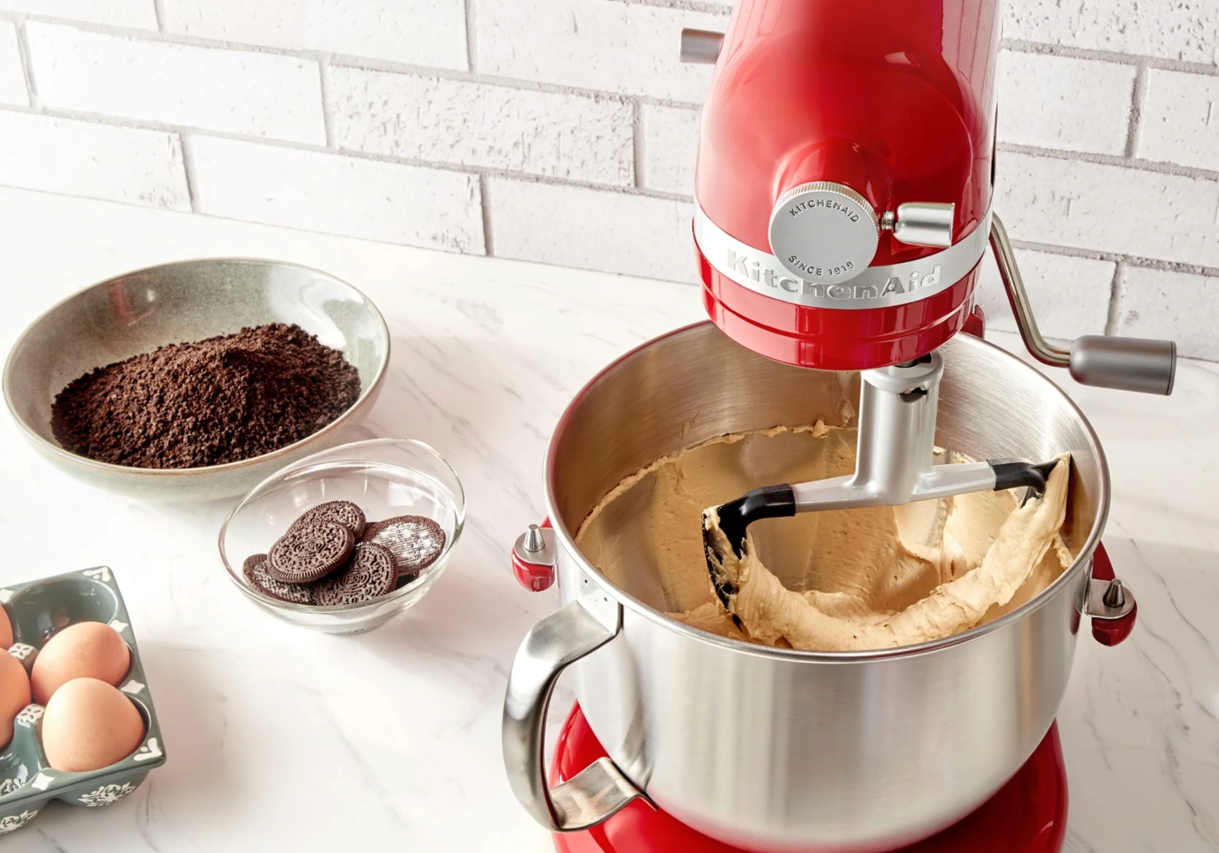 Double Flex Edge Beater for Mixing and Scraping