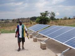 Solar Without Frontiers installation Tanzania