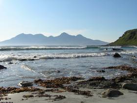 View of Rum from Eigg