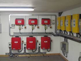 Eigg Solar PV inverters 2011