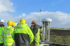 Installing turbines on Canna